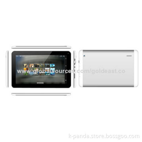 10.1-inch Tablet PCs/MIDs, WVGA Capacitive Touch Screen 1,024x600P, MTK8382, 1GB DDR3+8GB NAND Flash